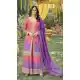 Chinon Silk Salwar Suit in Multi with Embroidery – 217062