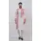 White Kurta Pajama in Viscose with Embroidery – 216955