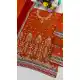 Women Orange Party Wear Chinon Salwar Suit - 217241
