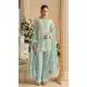 Green Georgette Pakistani Suit with Zari Work - 217243