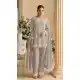 Grey Georgette Pakistani Suit with Sequence Work - 217244