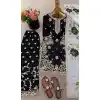 Buy Black Silk Plus Size Palazzo Suit with Embroidery Work - 217305