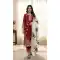 Maroon Pure Silk Palazzo Suit with Heavy Embroidery Work - 217308