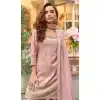 Buy Pink Viscose Plus Size Sharara Suit with Zari Work - 217324