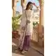 White Silk Palazzo Suit with Rich Designer Work - 217334