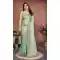 Sea Green Soft Silk Saree with Designer Work - 217491