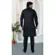 Black Art Banarasi Silk Men Kurta Pajama - 217496