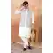 Art Banarasi Silk Off White Men Kurta Pajama - 217507