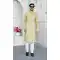 Yellow Art Silk Festive Kurta Pajama for Men - 217546