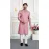 Shop Onion Color Men Kurta Pajama Plus Size - 217549