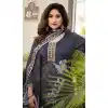 Shop Black Digital Print Chinon Salwar Suit Plus Size - 217610