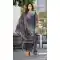 Grey Party Wear Chinon Salwar Suit for Women - 217611
