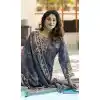 Buy Grey Party Wear Chinon Salwar Suit Plus Size - 217611