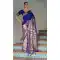 Royal Blue Banarasi Silk Paithani Saree with Zari Work - 217655