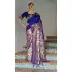 Royal Blue Banarasi Silk Paithani Saree with Zari Work - 217655