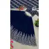 Women's Blue Embroidered Lehenga Choli Plus Size Online - 217761