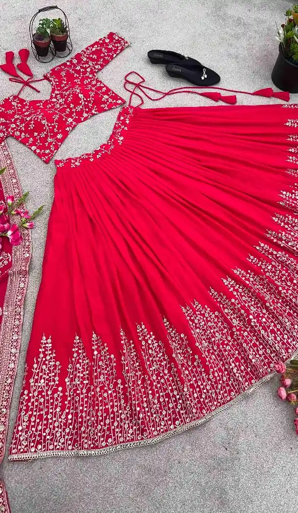 Rani Pink Designer Lehenga Choli for Women - 217764