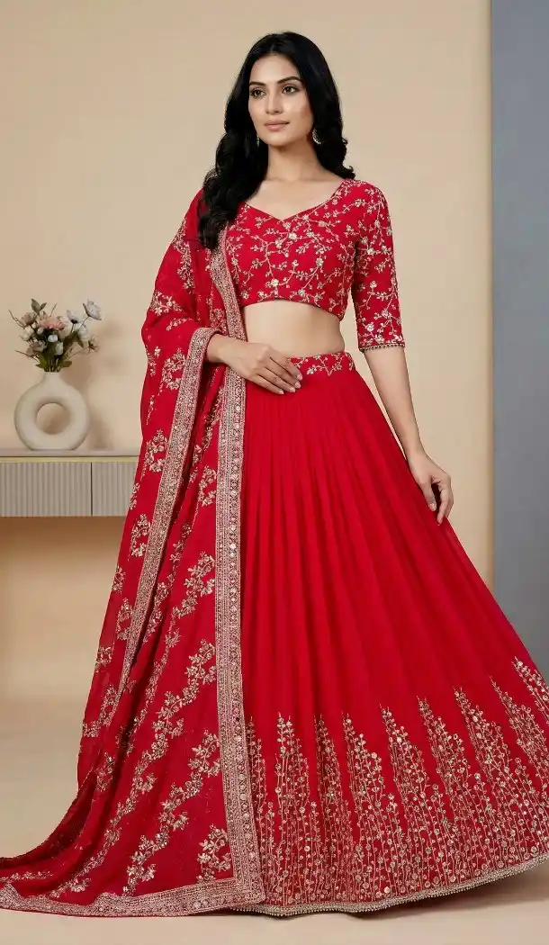 Rani Pink Designer Lehenga Choli for Women - 217764