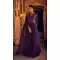 Purple Designer Viscose Gown for Women - 217775
