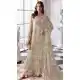Cream Embroidered Pakistani Suit for Women - 217777