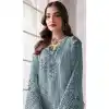 Buy Light Blue Sequence Work Pakistani Suit for Plus Size - 217779