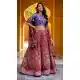 Maroon Lehenga Choli with Beads & Gotta Patti - 217860