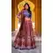 Maroon Lehenga Choli with Beads & Gotta Patti - 217860