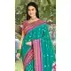 Sea Green Soft Silk Saree with Jacquard Work - 217818