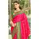 Pink Soft Silk Saree with Jacquard Work - 217819
