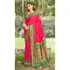 Pink Soft Silk Saree with Jacquard Work - 217819