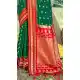 Green Traditional Soft Silk Saree with Jacquard Work - 217820