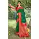 Green Traditional Soft Silk Saree with Jacquard Work - 217820