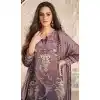 Shop Mauve Plus Size Palazzo Suit with Sequence Work - 217854