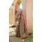 Red Banarasi Silk Saree with Zari Work - 217881