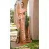 Buy Light Green Designer Saree for Plus Size with Meena Work - 217882