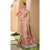 Buy Multi Color Banarasi Saree with Zari Work for Plus Size - 217883