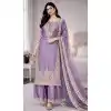 Order Lavender Plus Size Palazzo Suit - 217918