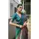 Rama Blue Traditional Wear Saree with Weaving Work - 217941