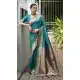 Rama Blue Traditional Wear Saree with Weaving Work - 217941