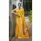 Yellow Traditional Wear Banarasi Saree with Weaving Work - 217944