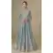 Sky Blue Anarkali Suit with Sequence Work - 218098
