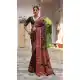 Black Kashmir Weaving Saree in Soft Pashmina Silk - 218072