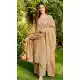 Chiku Sequin Salwar Suit in Pure Gmy Silk - 218146