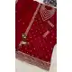 Maroon Vichitra Sequin Palazzo Suit with Embroidery - 218137