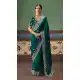 Sequin Stone Work Designer Saree with Embroidery - 218282