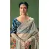 Buy Art Silk Pearl Stone Plus Size Saree - 218290