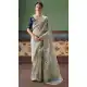 Art Silk Designer Saree with Pearl & Stone Work - 218290