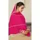 Yellow Embroidered Zarkan Work Palazzo Suit in Chinon - 218414
