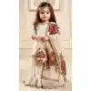 Order Off White Embroidered Kids Kurta Sharara in Silk - 218418