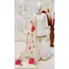 Order Off White Embroidered Kids Kurta Sharara in Silk - 218418
